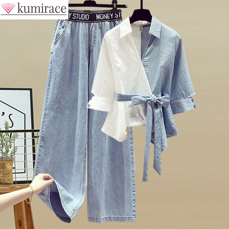 Sewing V - 2025 Summer New Stitched Chiffon Shirt