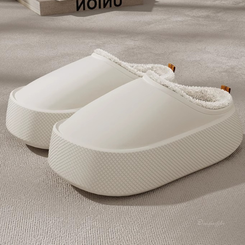 Sewing Fleece - Winter Thick-Soled EVA Slippers Unisex Couple