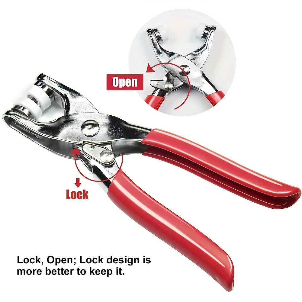 Snap Button Plier - 100pcs Metal Sewing Buttons And 1pc