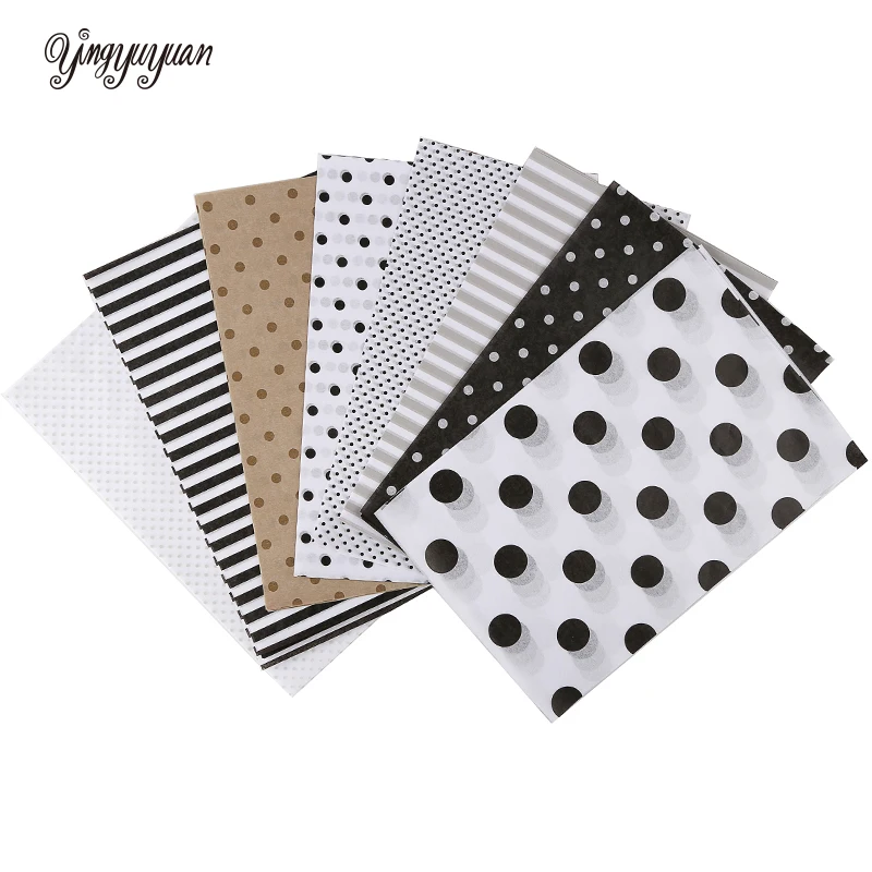 Pattern Tissue Paper - 210*140mm A5 100sheets/bag Colorful Tissue Paper