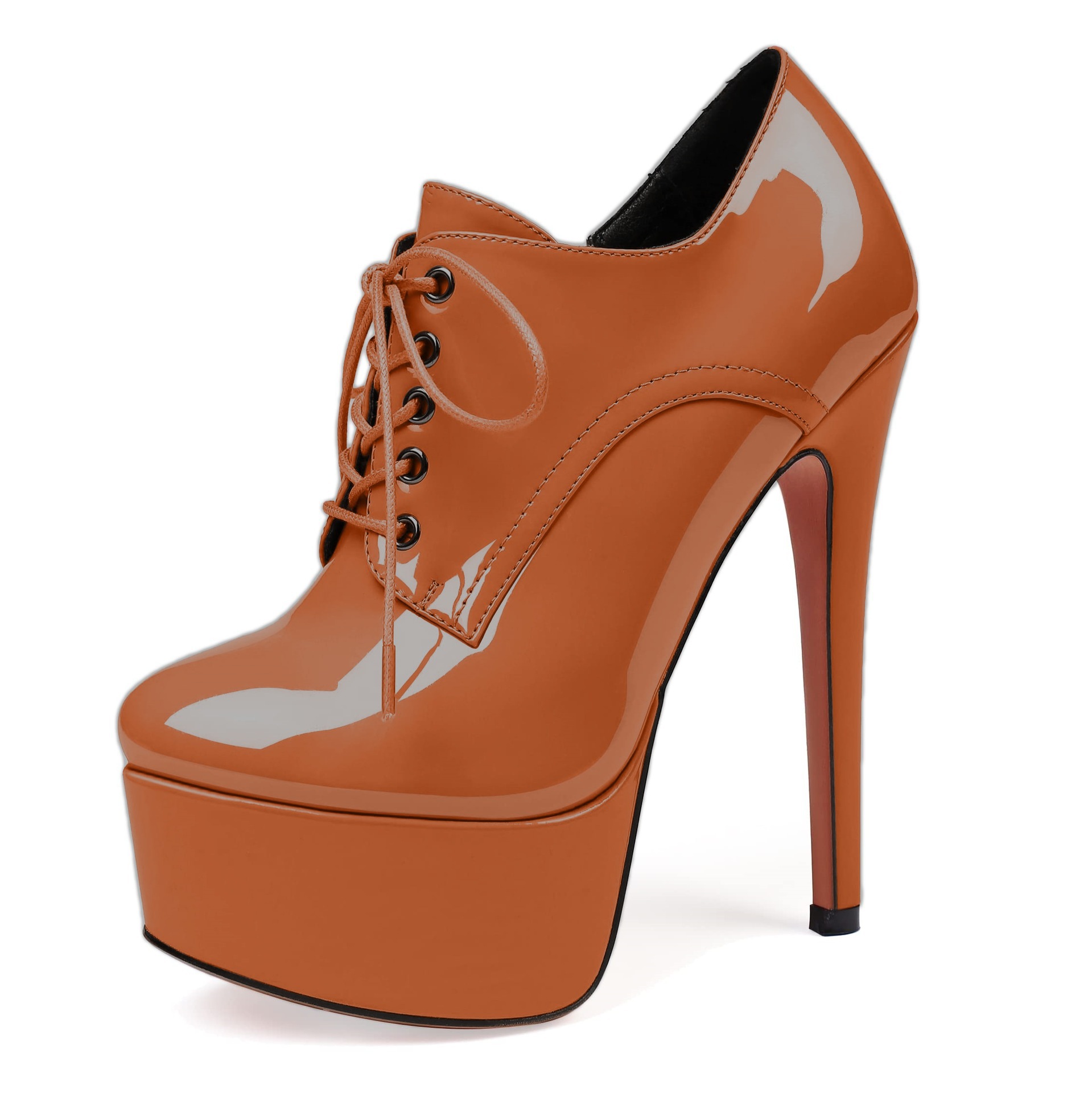 Sewing Front Zipper - 2025 Women's High Heel Platform Pumps,