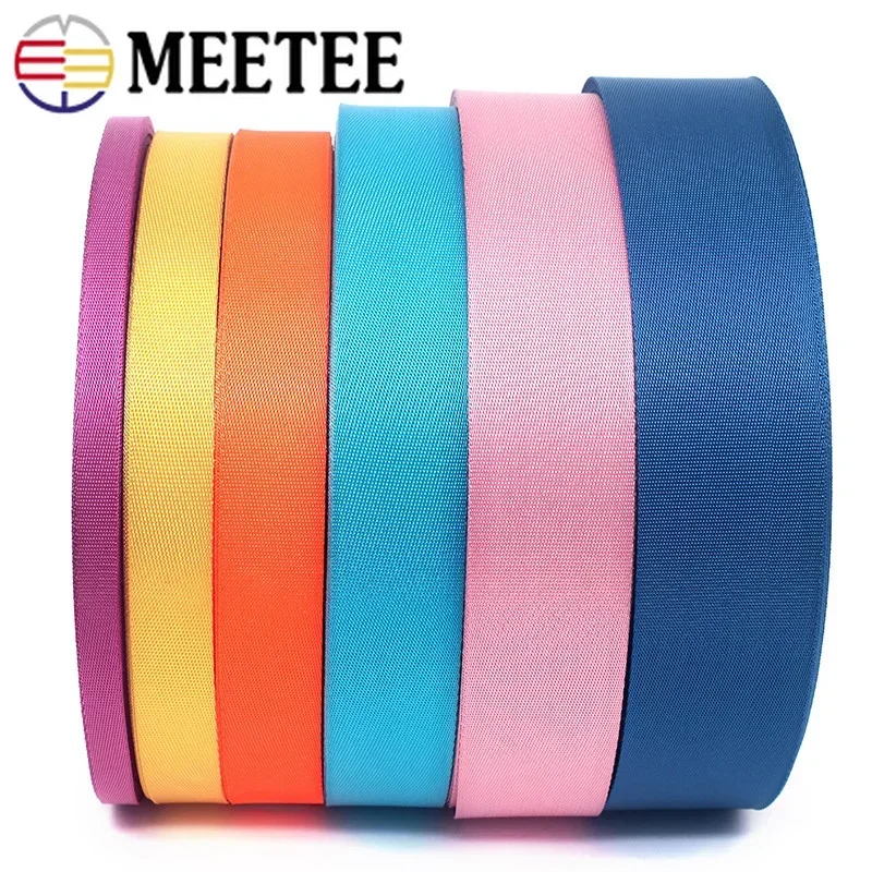 Binding Tape Bias - 8Meter 0.7mm Thick Polyester Nylon Webbing