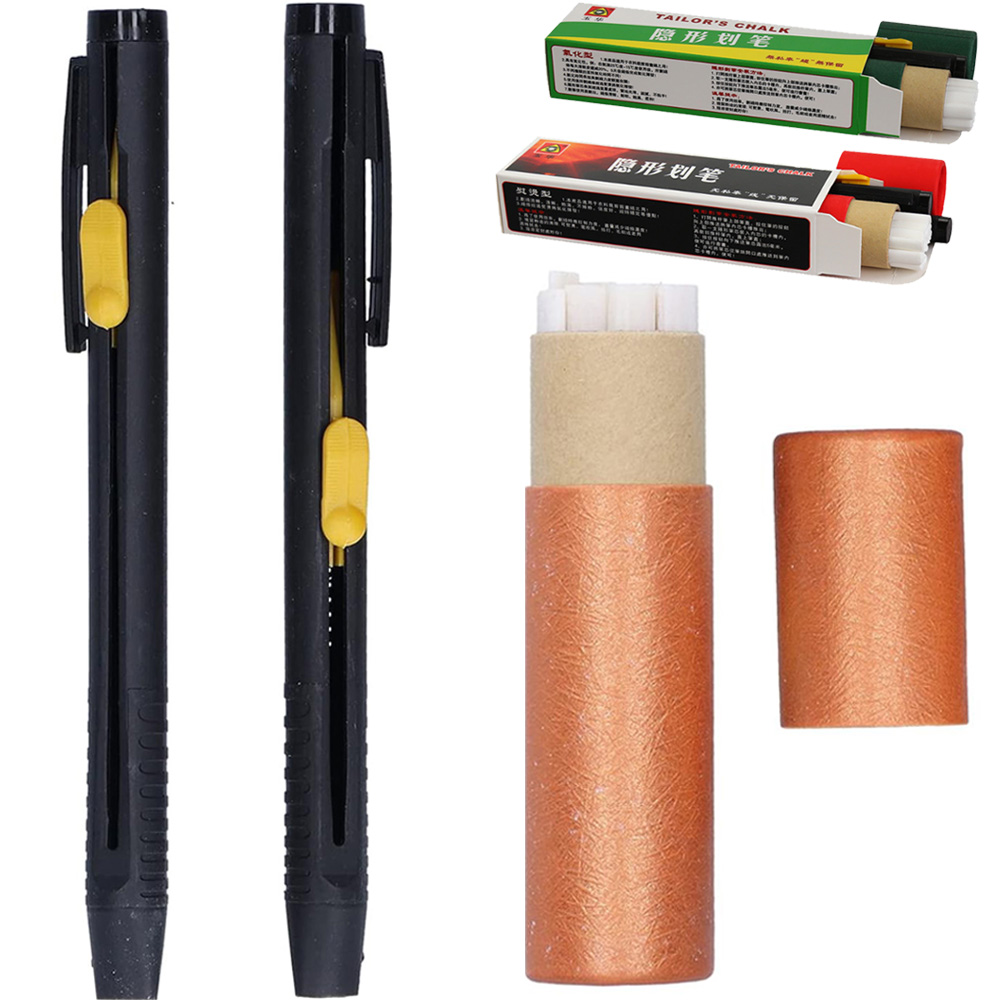 Fabric Marking Pen - Tailors Invisible Chalk Pencil Patchwork Disappearing