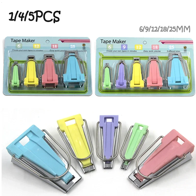 Binding Tape Bias - Professional Bias Tape Makers Set with