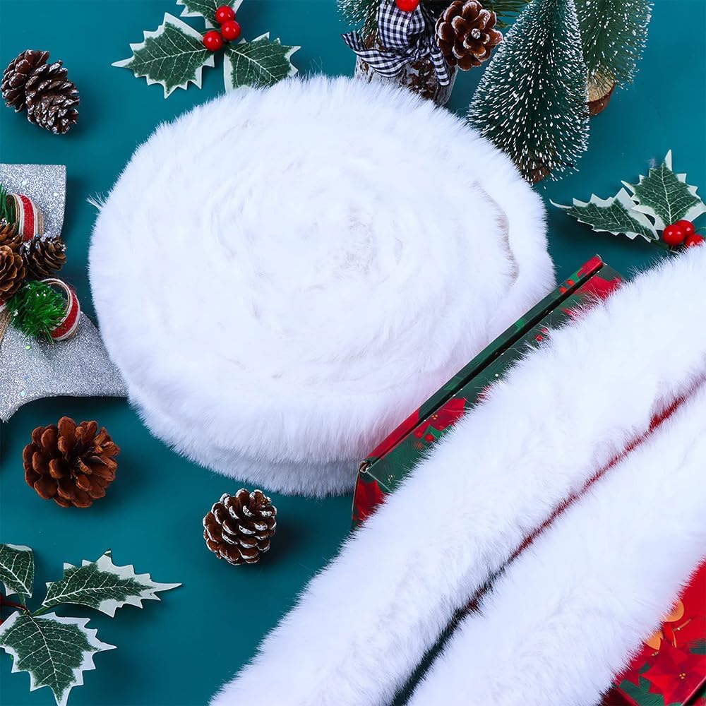 Is Sewing Textile Art - Faux Fur Ribbon Mink Woolen Strips