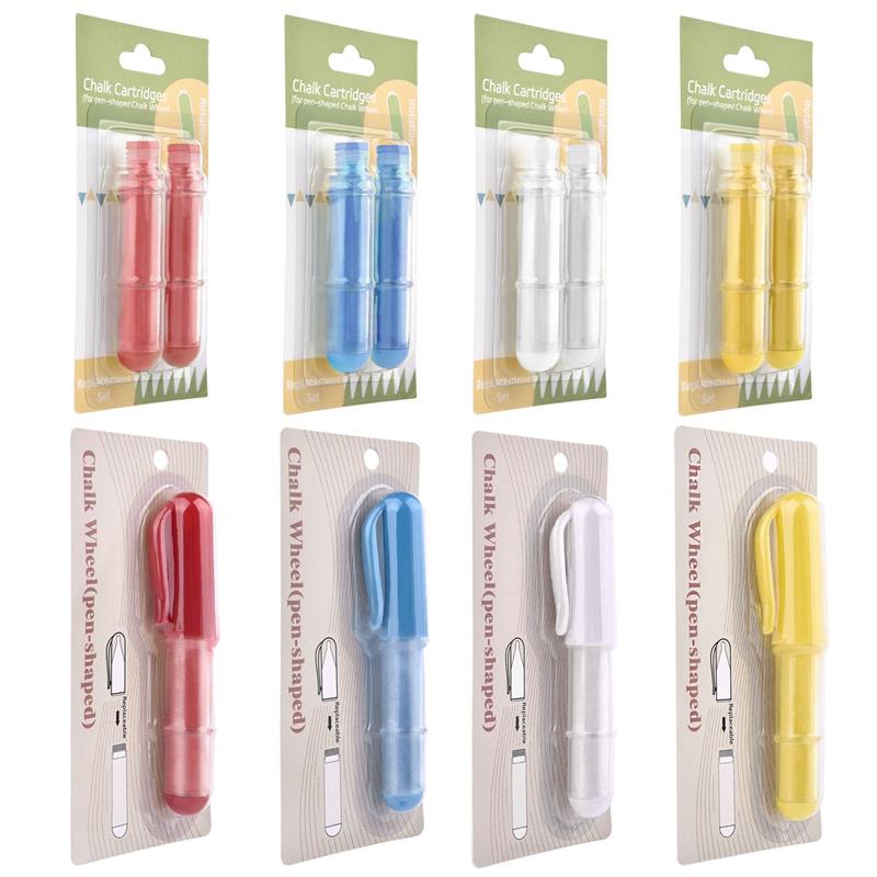 Fabric Marking Pen - Fabric Chalk Erasable Fabric Pencils For