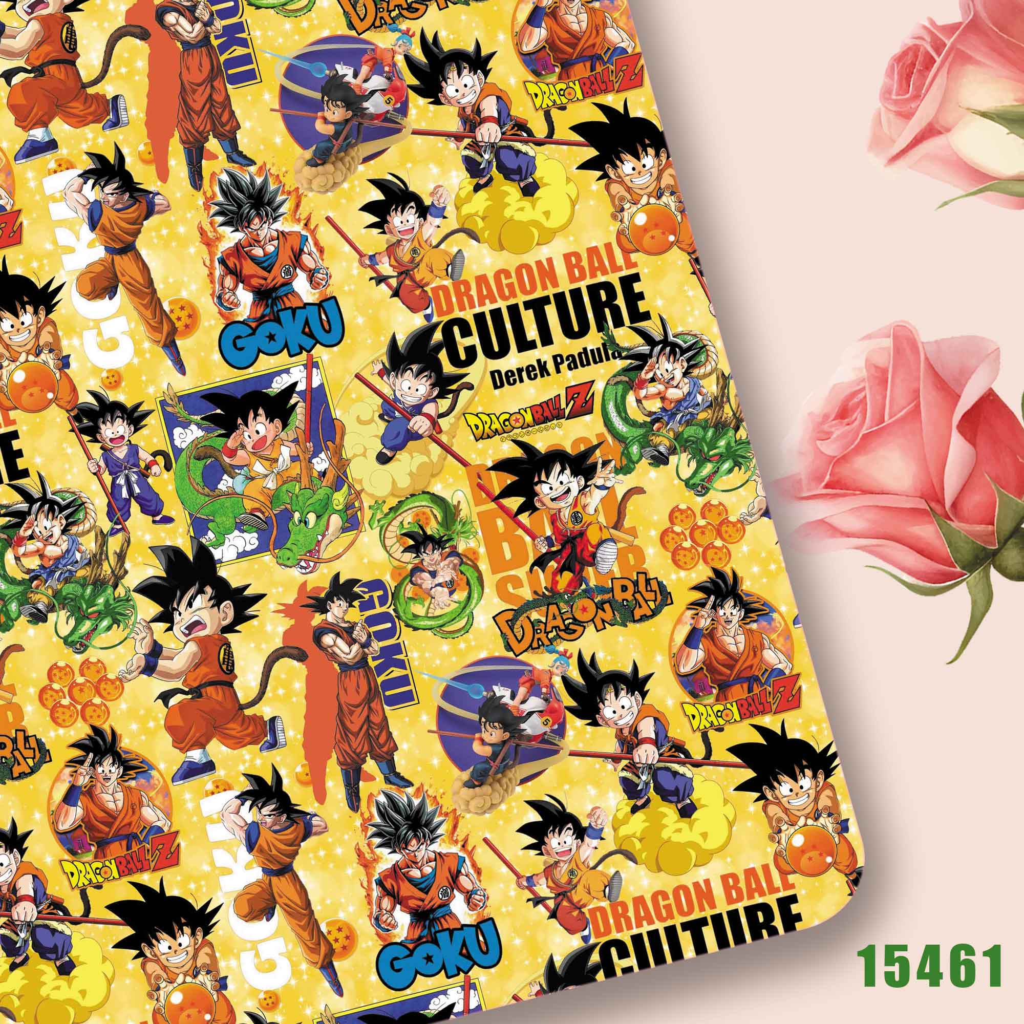Sewing Production - 140*50cm dragon ball Polyester/100Cotton/satin Fabric Sewing