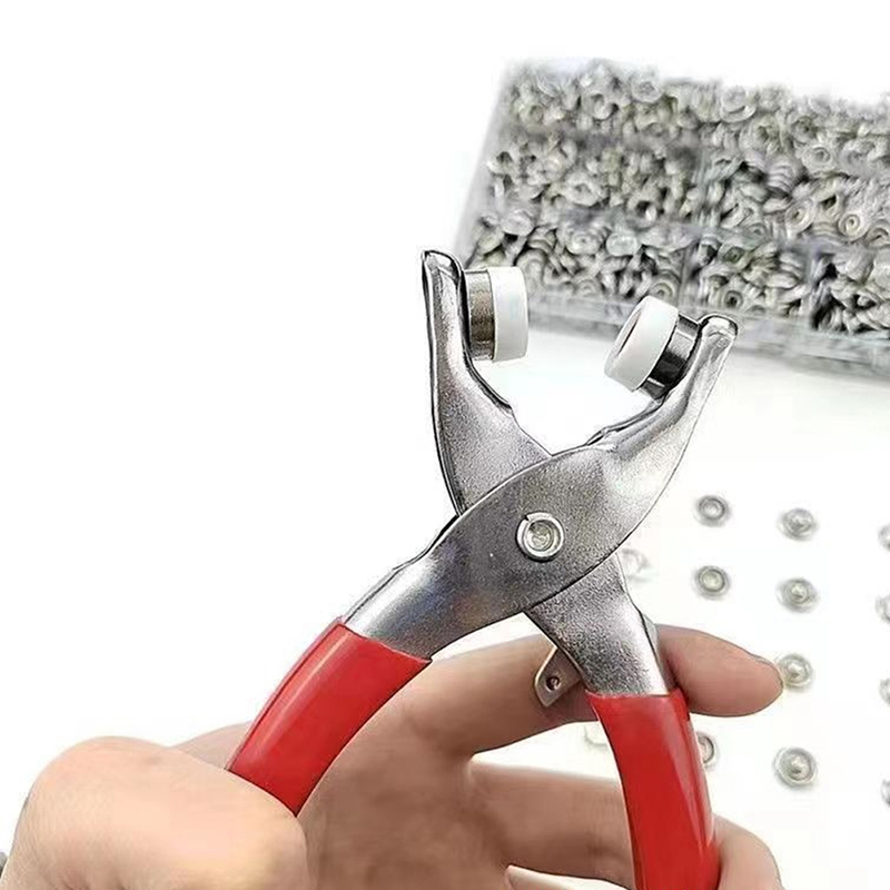 Snap Button Plier - Sets Snap Fasteners Kit Tool, Metal