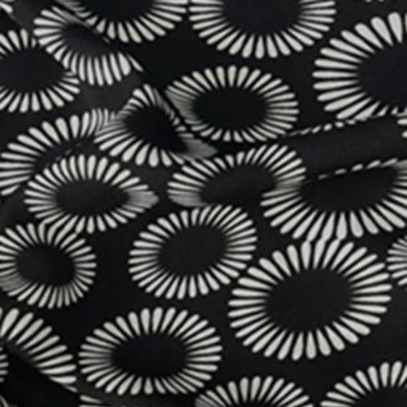 Is Sewing Textile Art - L100cm X W150cm Black Curtains Fabric