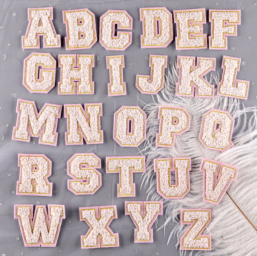 Sewing Id - 10 Pcs Towel Number Alphabet Embroidered