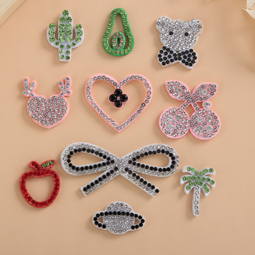 Sewing Id - 10 Pcs Tree Bow Bear Planet
