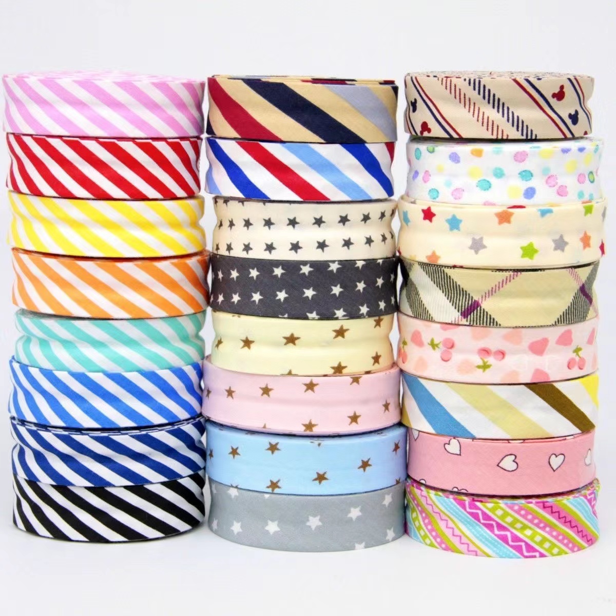 25mm Cotton Single Folded Bias - Binding Tape Bias recension och pris