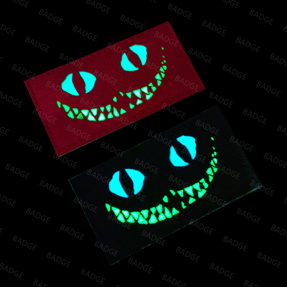 Glow in The Dark Patches Cat D - Hook Eye Fastener recension och pris