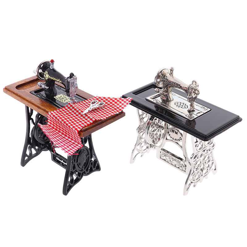 1:12 Dollhouse Decor Miniature - Textile Sewing Machines recension och pris