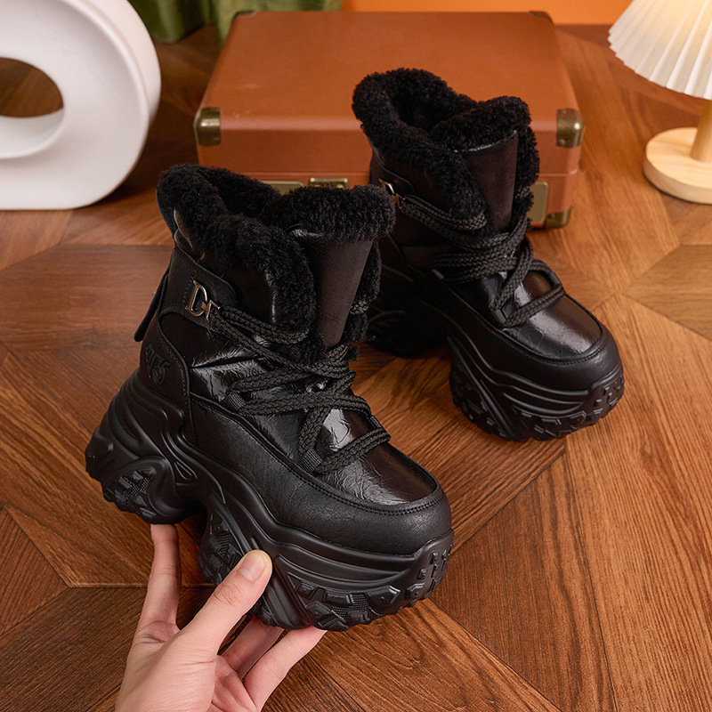 Women Winter White Snow Boots  - Sewing Fleece recension och pris