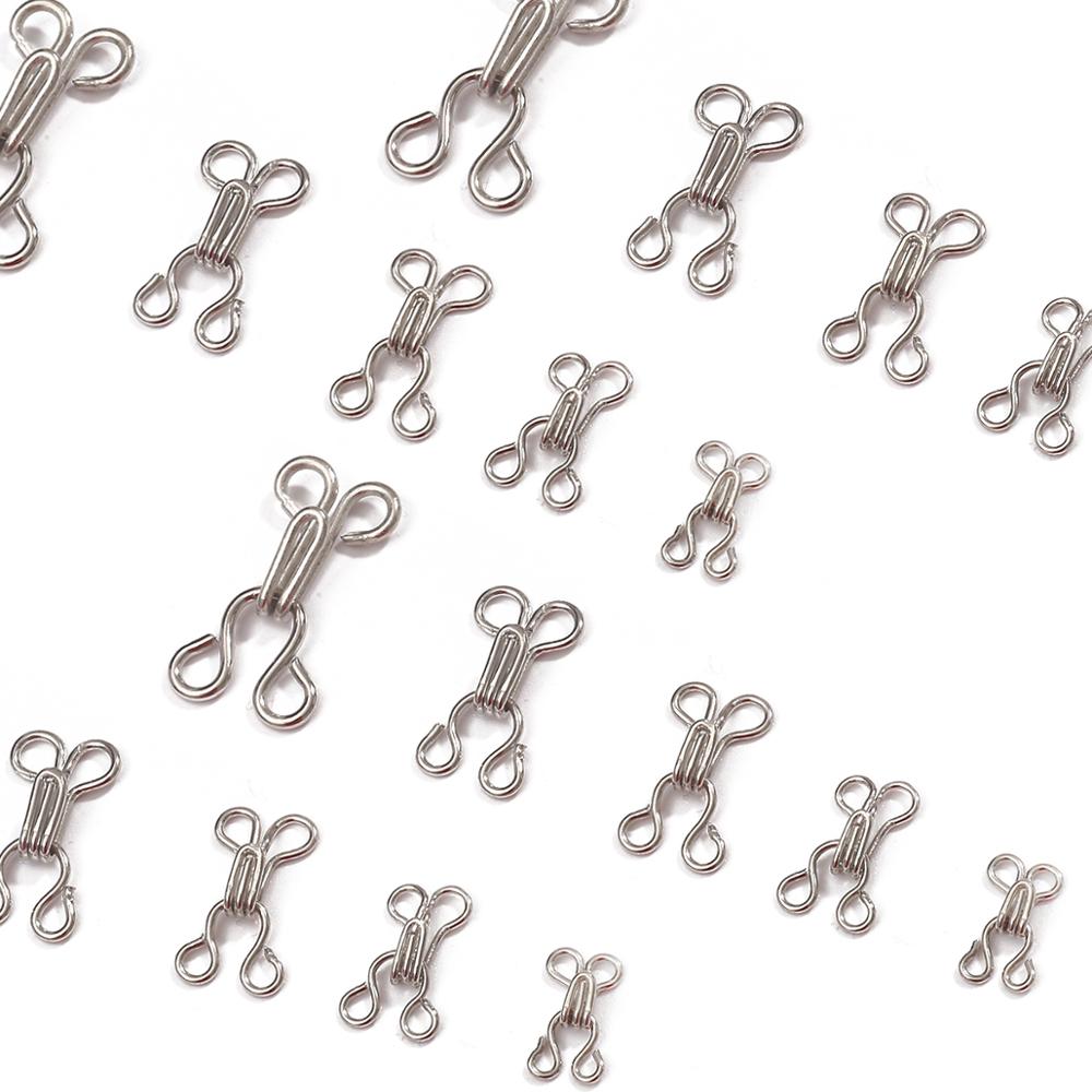 48Pcs  Metal Buckle Button Shi - Hook Eye Fastener recension och pris