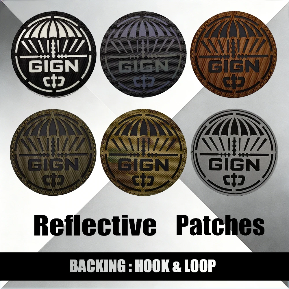 France GIGN Tactical Patches L - Sewing Jackets recension och pris