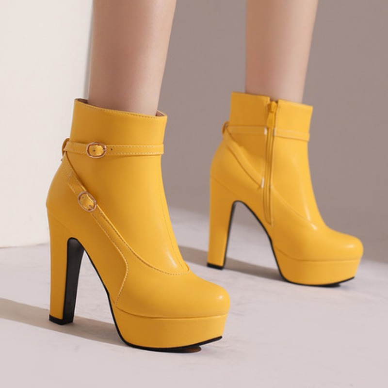 Fashion Platform Boots Women S - Sewing Fleece recension och pris