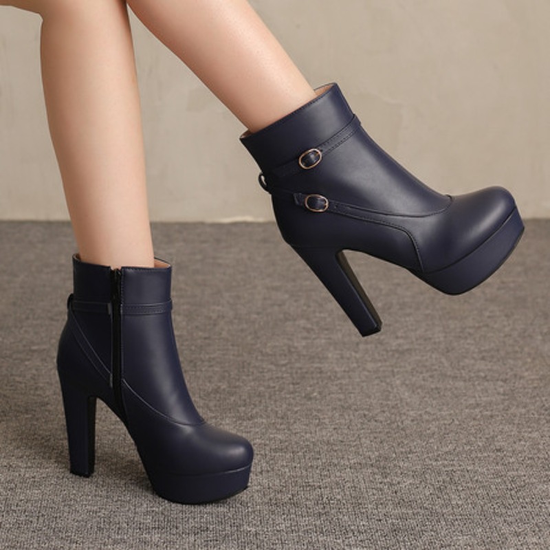 Fashion Platform Boots Women S - Sewing Fleece recension och pris