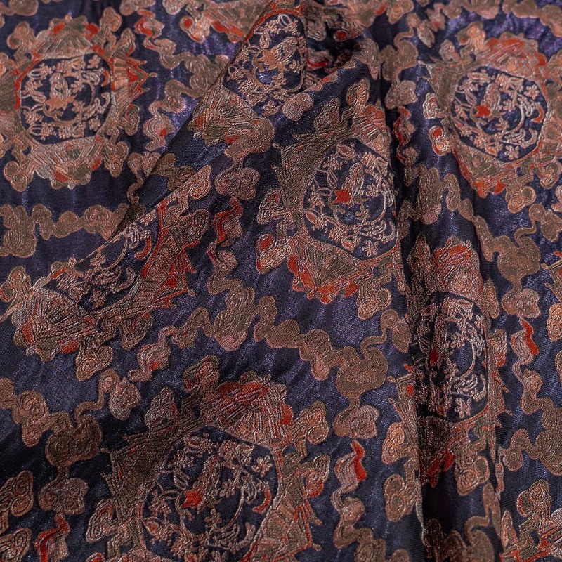 Purple Red Rayon Floral Jacqua - Sewing Vest recension och pris