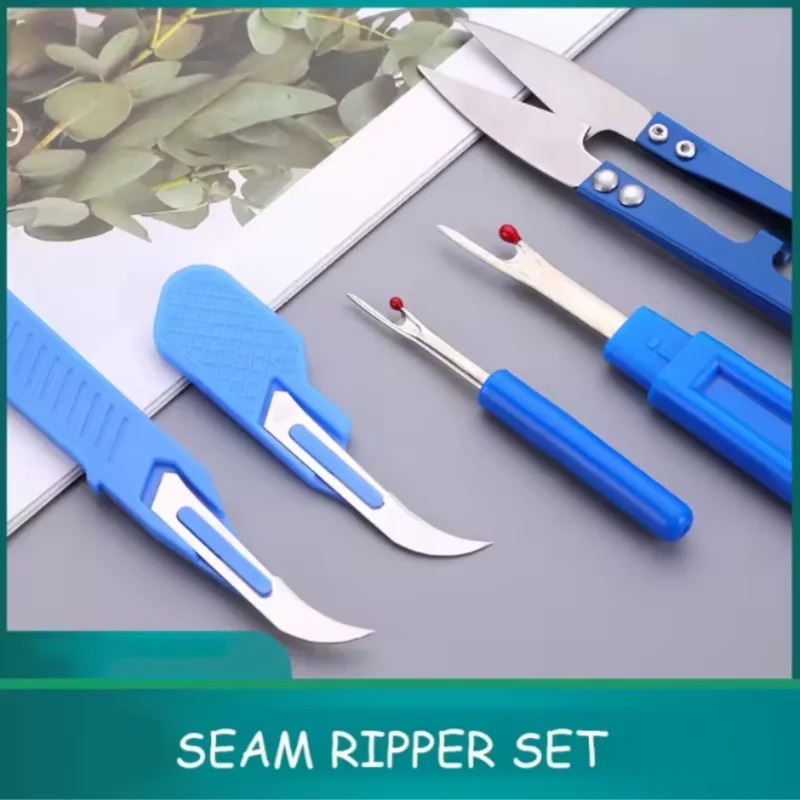 5 pieces of blue sewing tear m - Sewing Kit recension och pris