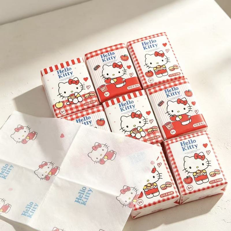 Hello Kitty Printed Handkerchi - Pattern Tissue Paper recension och pris