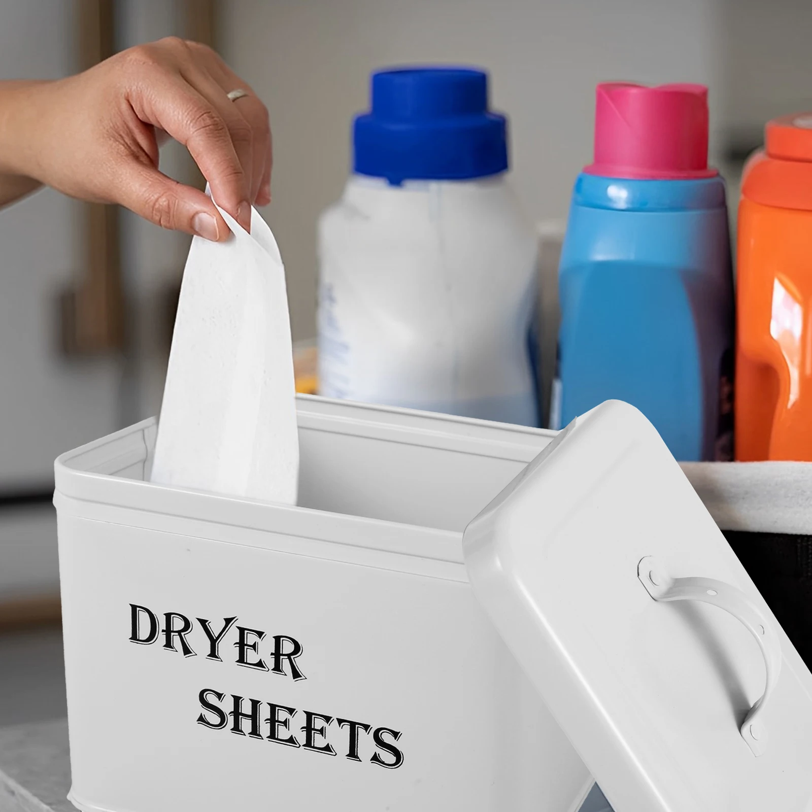 Dryer Sheet Boxes with Lid Reu - Fabric Softener Sheet recension och pris