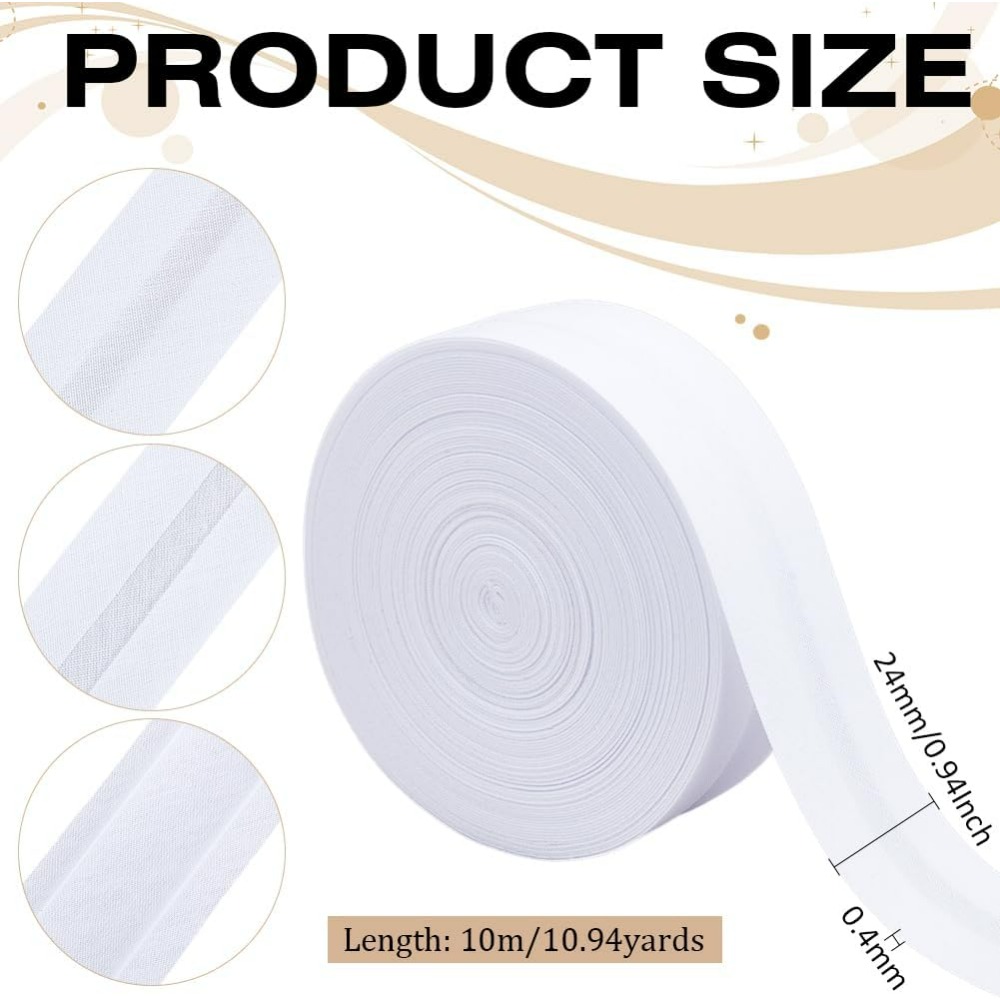 10.9 Yards Single Fold Bias Ta - Binding Tape Bias recension och pris