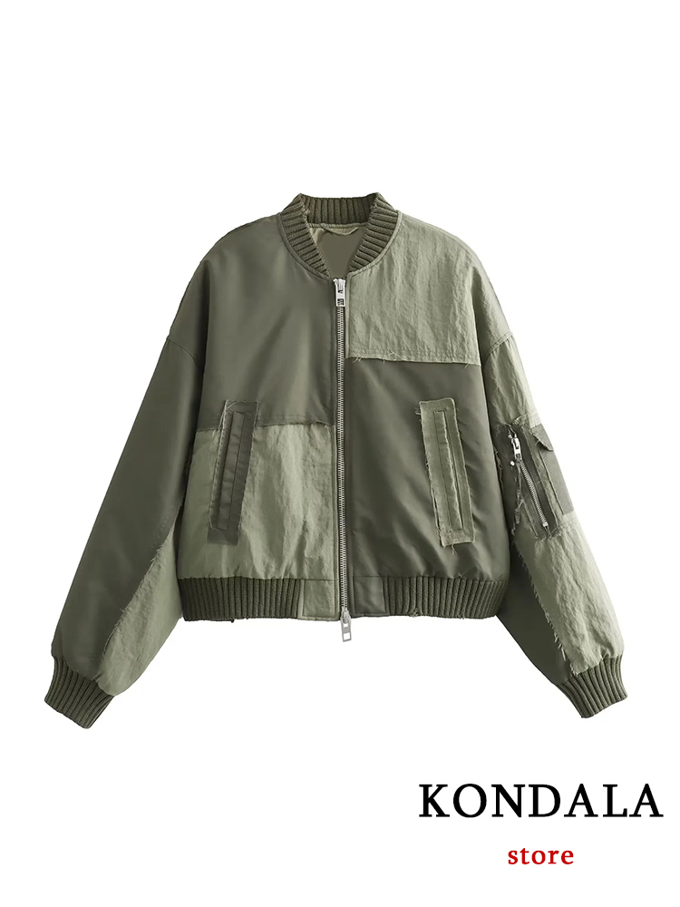  Streetwear Armygreen Bomber J - Sewing Jackets recension och pris