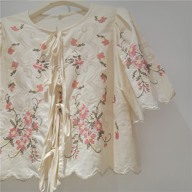 Clothland Women Summer Embroid - Sewing V recension och pris