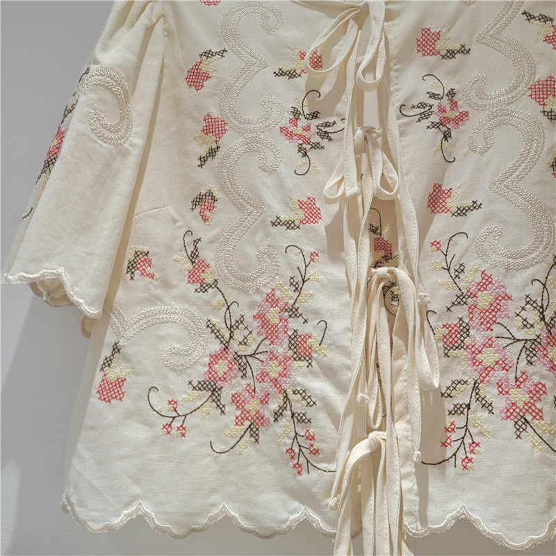 Clothland Women Summer Embroid - Sewing V recension och pris