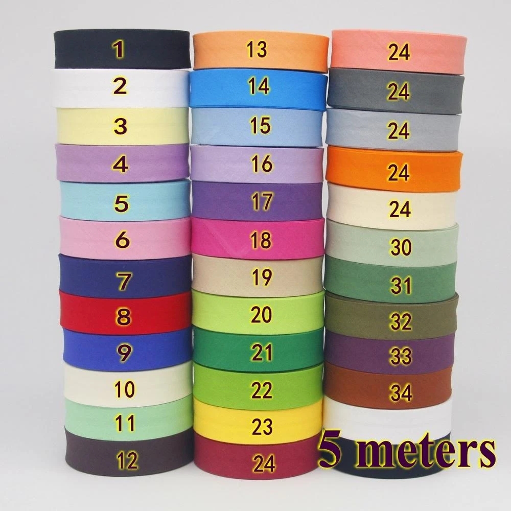 100% Cotton Bias Tape, 20mm Wi - Binding Tape Bias recension och pris
