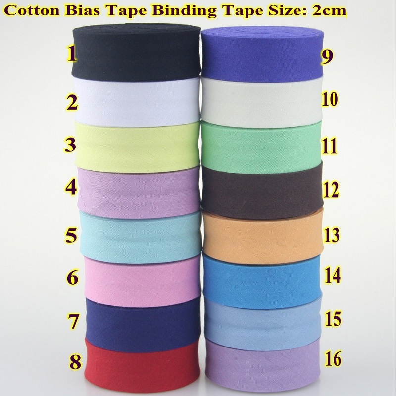 100% Cotton Bias Tape, 20mm Wi - Binding Tape Bias recension och pris