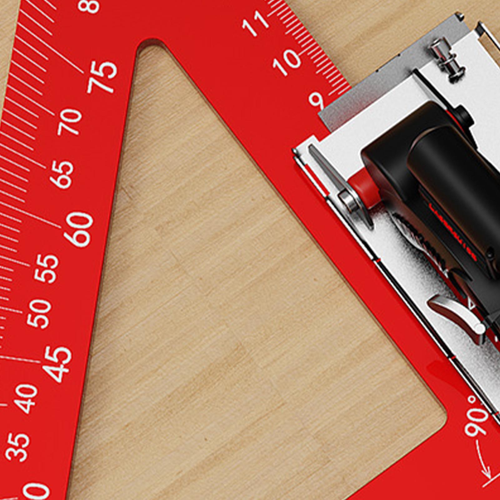Woodworking Square Right Angle - Quilting Ruler Square recension och pris