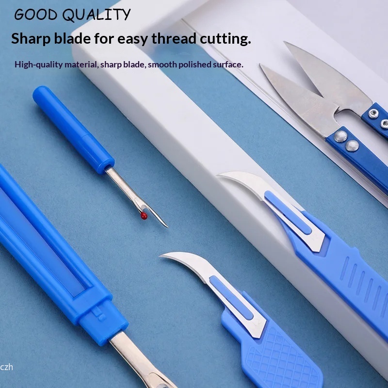 5Pcs Blue Sewing Ripper Kit wi - Sewing Kit recension och pris