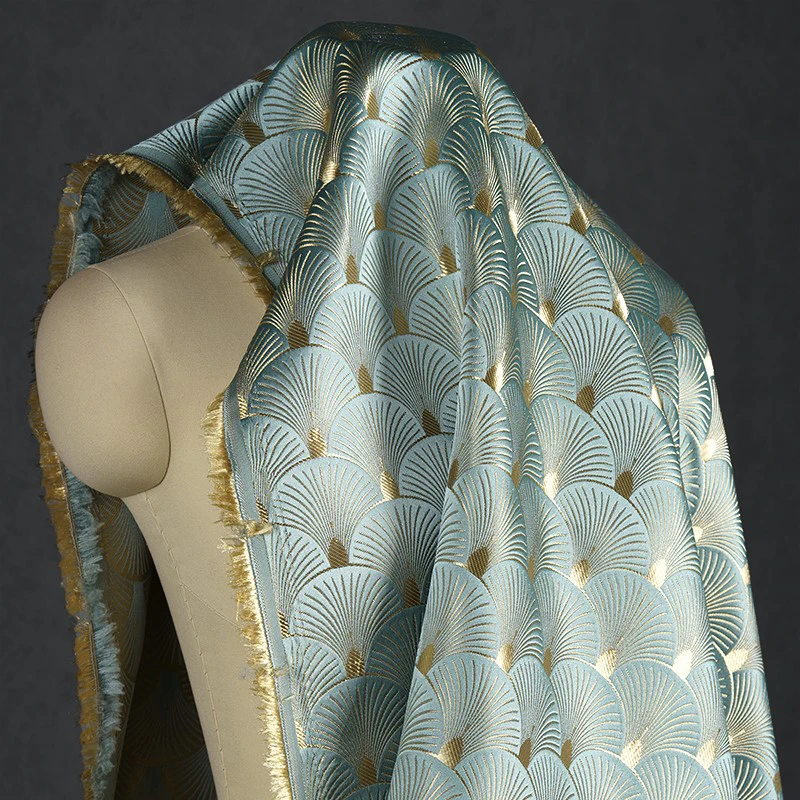 Ginkgo Leaf Fan Shaped Jacquar - Sewing Jackets recension och pris