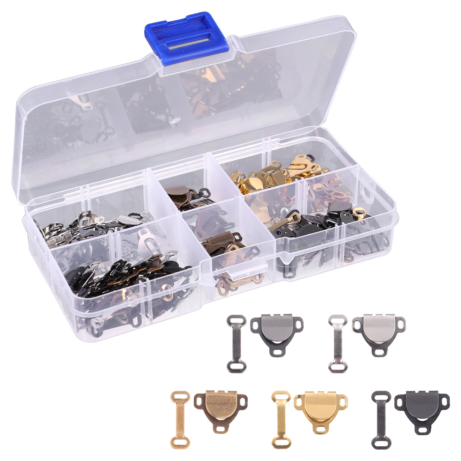 150Pcs Skirt Hooks and Eyes Se - Hook Eye Fastener recension och pris