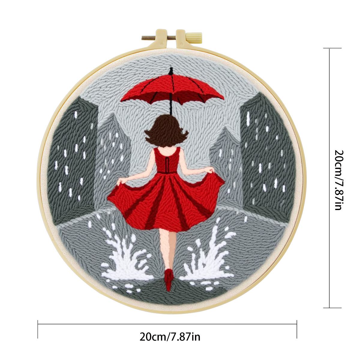 20X20CM/7.87inch Female Punch  - Is Sewing Textile Art recension och pris