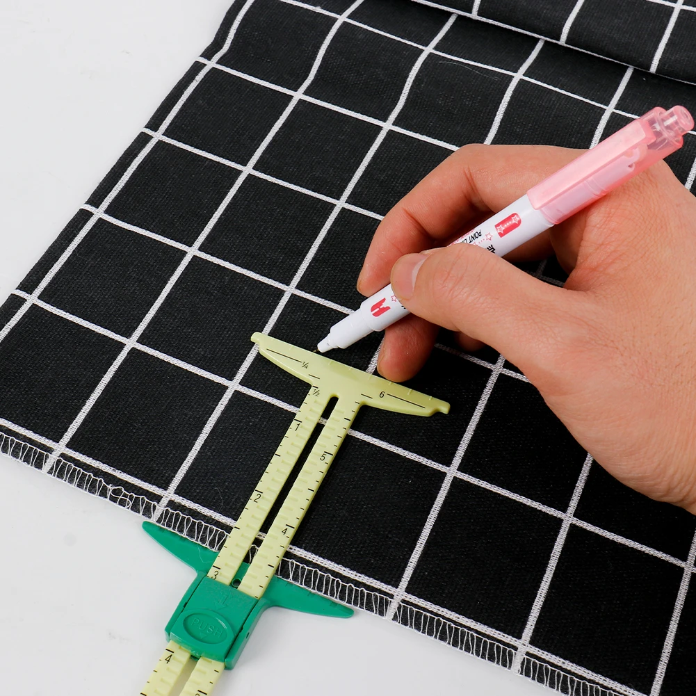 5-IN-1 Sewing Seam Ruler Measu - Quilting Ruler Square recension och pris