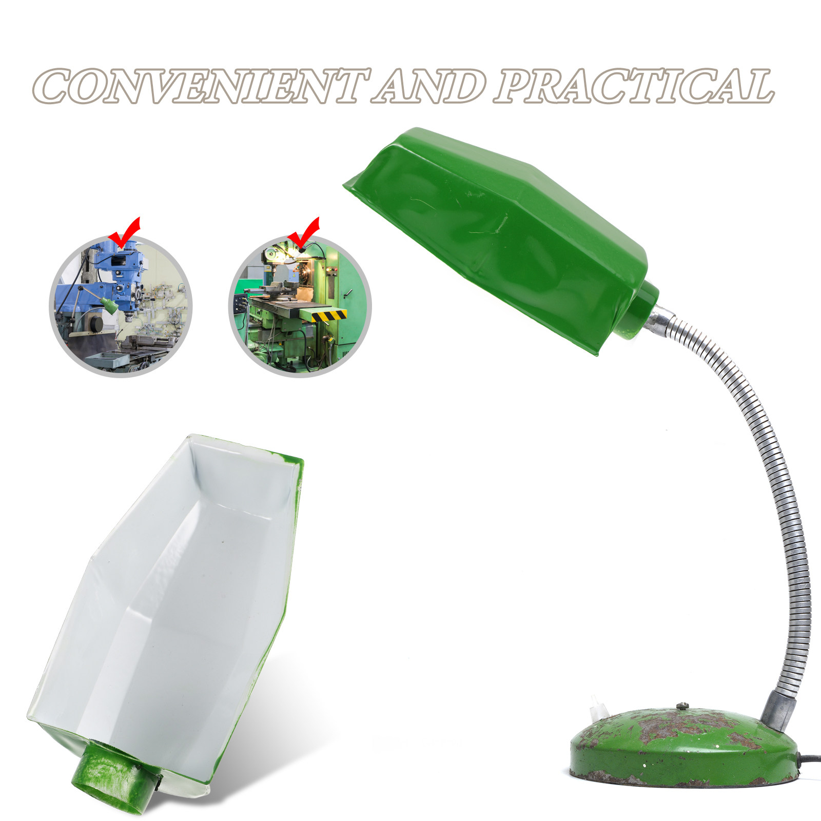 Machine Tool Lamp Shade Green  - Sewing Factory recension och pris