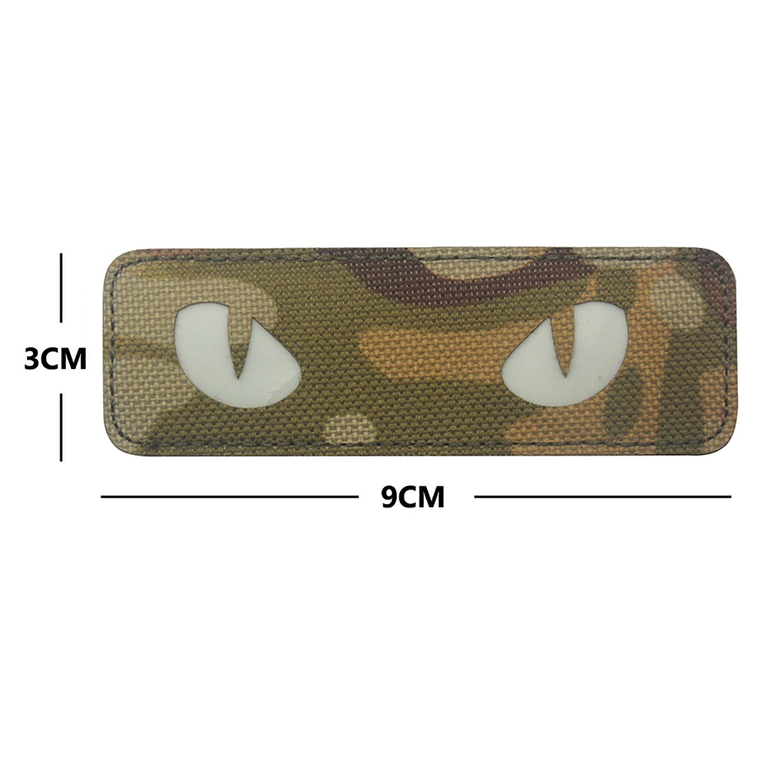 Cat Eye Patch Embroidery Badge - Hook Eye Fastener recension och pris