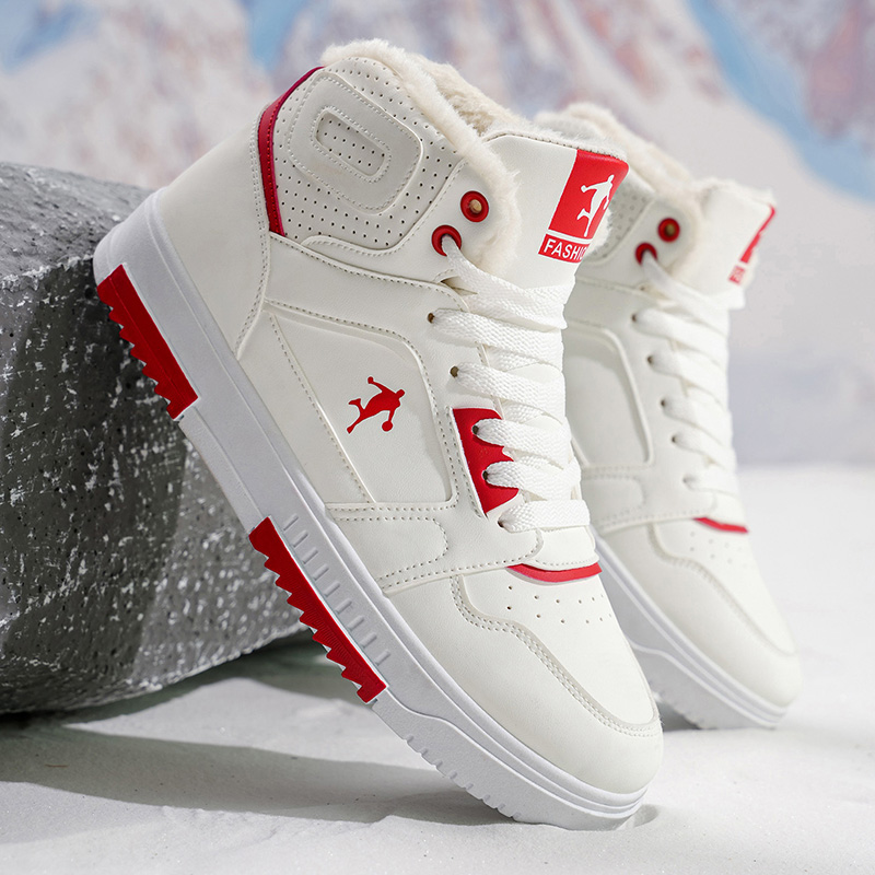 2025 New Winter Men's High-Top - Sewing Fleece recension och pris