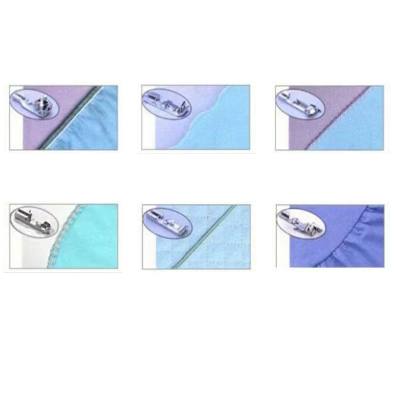6Pcs/Set Presser Foot For Sing - Sewing Gathering recension och pris