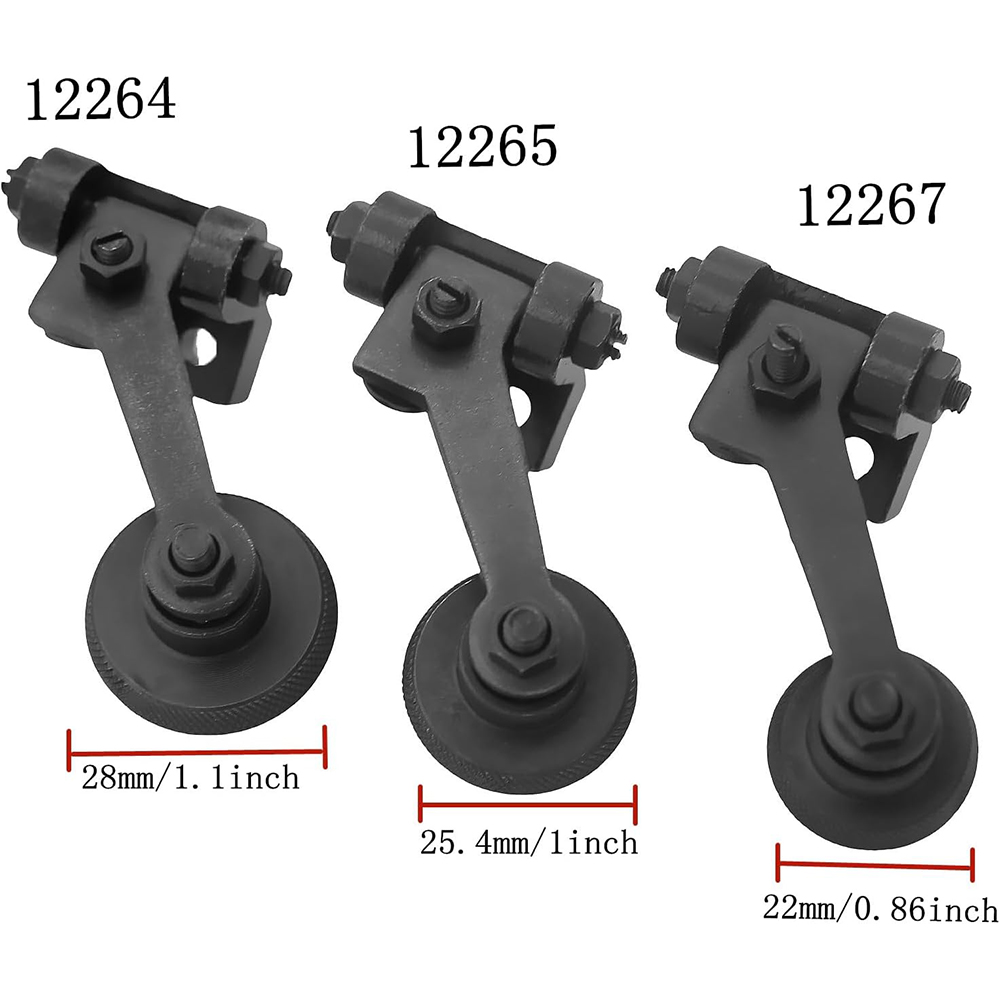 3 PCS Leather Roller Presser F - Rolled Hem Foot recension och pris
