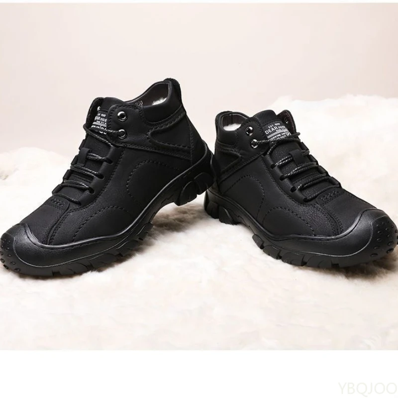 Men's Winter Velvet Thick Boot - Sewing Fleece recension och pris