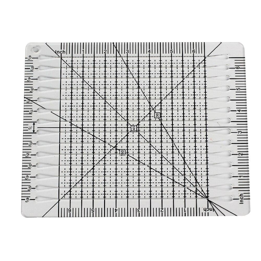 1PC DIY Hand Tool Patchwork Ru - Quilting Ruler Square recension och pris