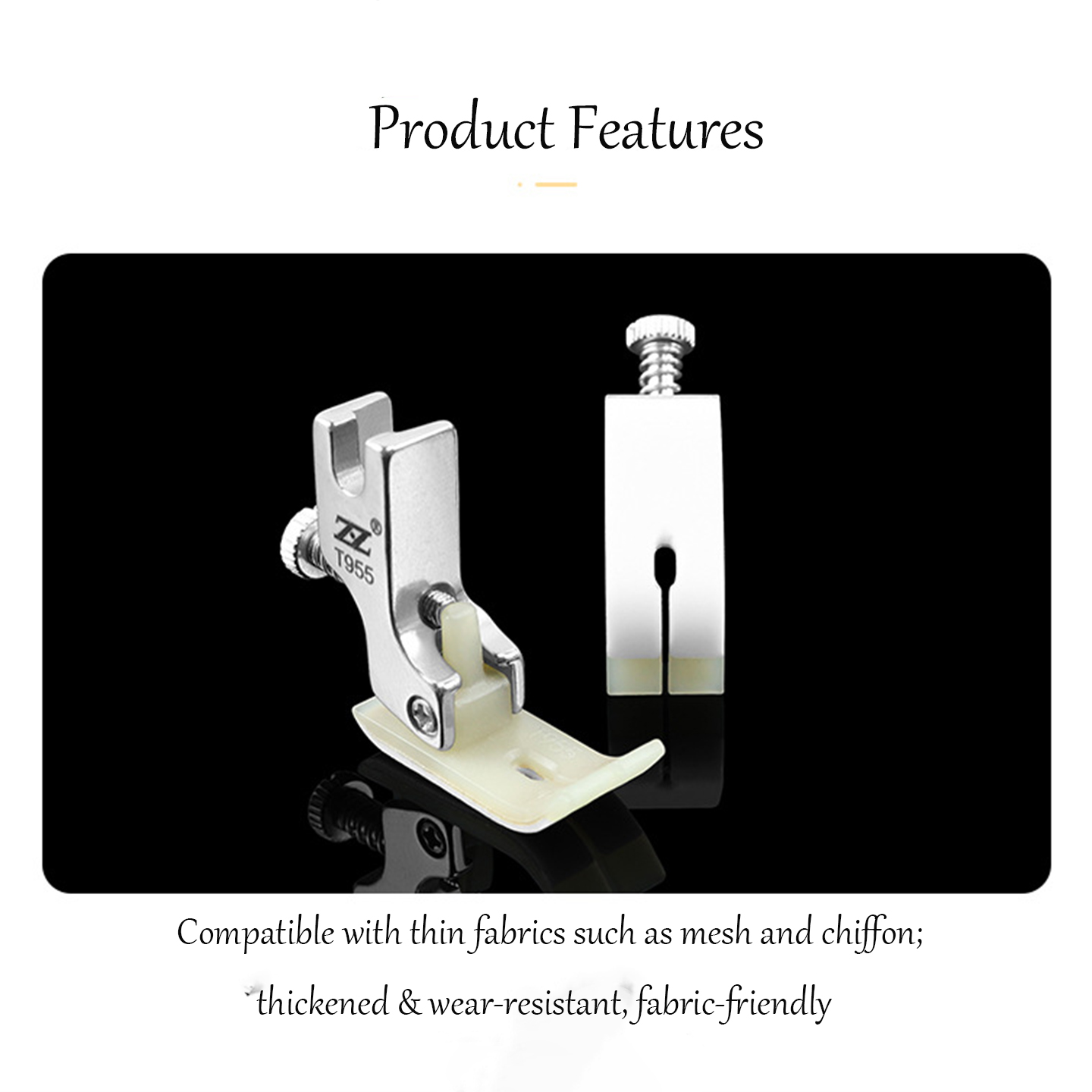 Stainless Steel Screw Controll - Sewing Gathering recension och pris