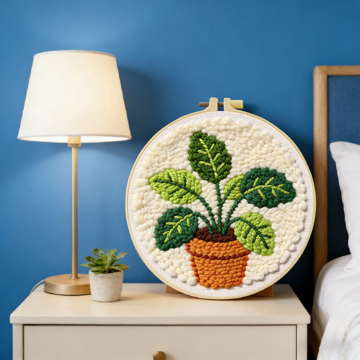20X20CM/7.87inch Leaves Punch  - Is Sewing Textile Art recension och pris