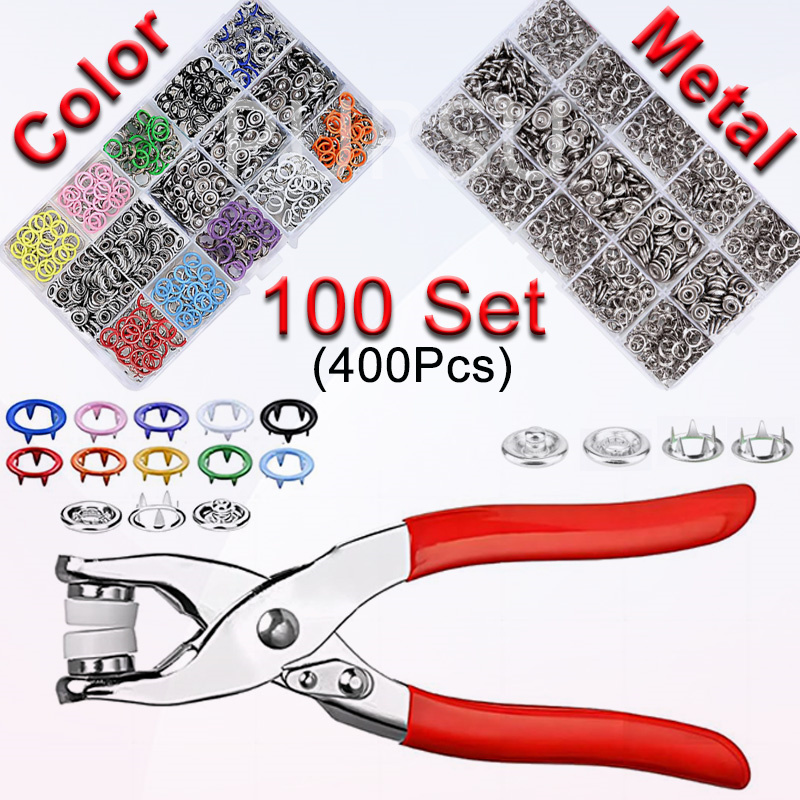 100 Sets Snap Pliers Automatic - Snap Button Plier recension och pris
