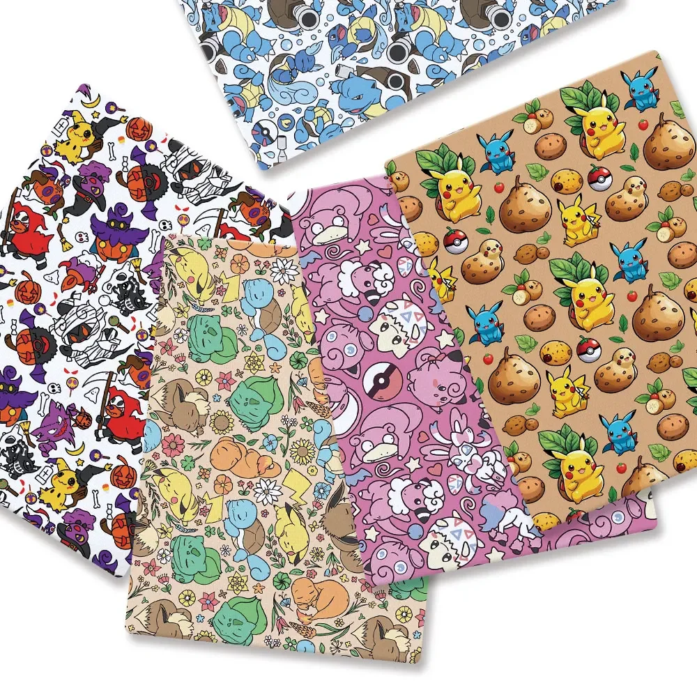Pokemon Cartoon Fabric140*50cm - Sewing Production recension och pris